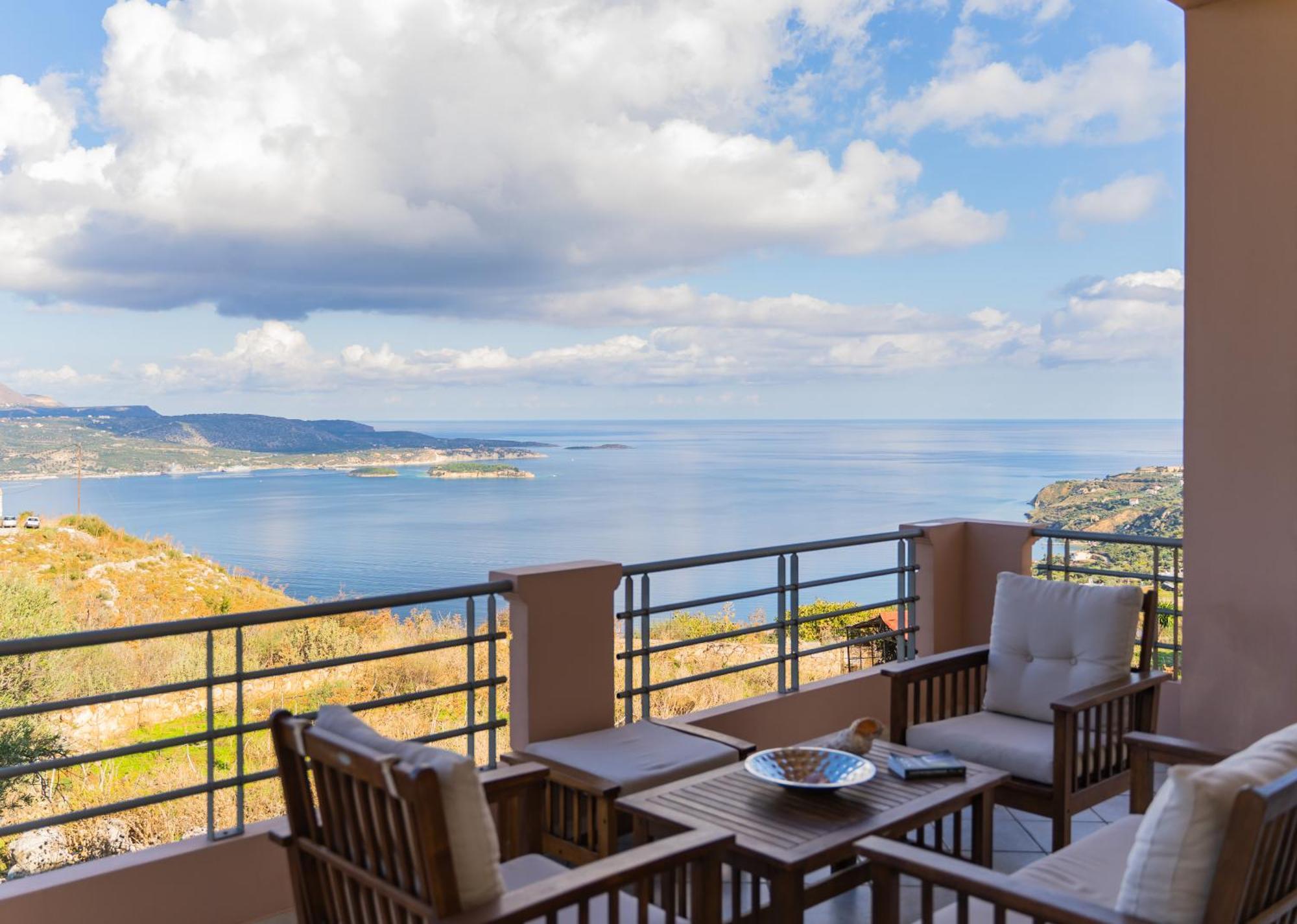 Deluxe Villa Kamba With Sea View Aptera المظهر الخارجي الصورة